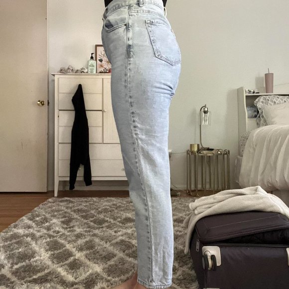 Pacsun High Waisted Straight Leg Jeans - Picture 3 of 4